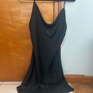 Forever 21 Black Backless Dress